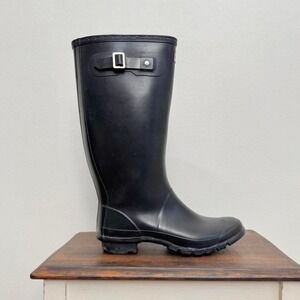 Black Hunter Boot Size 9